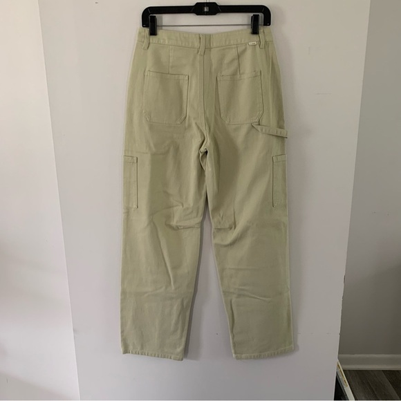 Billabong Leia Cargo Carpenter Wide Leg Pants Size 26 - Picture 11 of 12